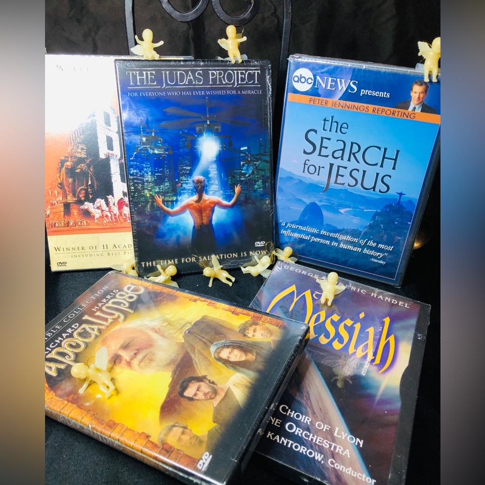 Lot of five Spiritual Movies / DVD